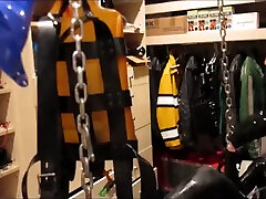 filling the enema bag
