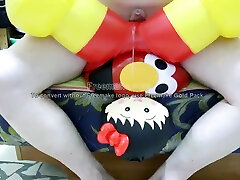 inflatable maruko & anpanman & elmo ride on