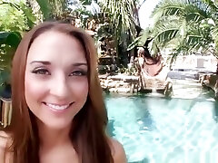 Charming buxomy teen gal Marry Lynn acting in amazing BJ scene