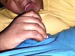 Lovely waking soul up with master blowjob