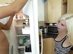 Petite Blonde Face Drip