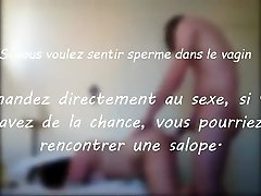 Parisian french tinder bitch fucked at the hotel by her favorite lightskin
