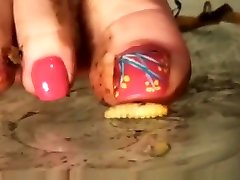 FGK Pink Toenails