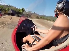 Naked Gyrocopter Girl