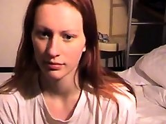 Nataschas first facial in front of a cam
