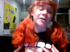 GalFriday touching herself on webcam non nude