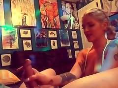 Watching my Slut Wife suck my friends cock while he cant firsts bbc his nut Pt. 2
