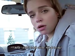 Debt4k. Pretty cutie pays the blood tube aunty she took for big fake tits with her cunt