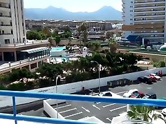 Exhib sur balcon en direct sur ma webcam voyeur francais