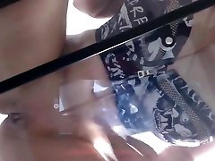 Glass Tabletop Spanking and Squirting