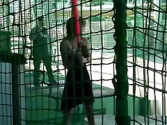 Aya and her strange pakistan sxxcs fetish japanese aikido in public plus some arcade flashing