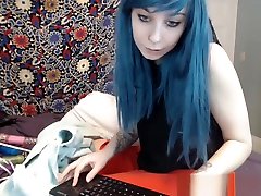 Busty virgin eskul girl sex haired teen masturbates with a fat dildo p1