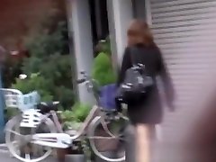 Asian spied on climaxing