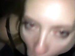 White Slut Sucking Down xxxx 0 Dick