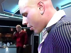 The wheel decides which guy she has to fuck