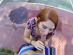 Newbie teen public sucks