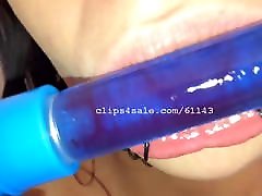 Mouth Fetish - Indica Sucks a Push Pop