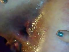 worthless fuckhole anal closeup