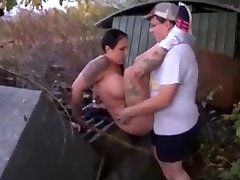 horny busty babe seduces and fucks fat hot sex bigassmom with small cock