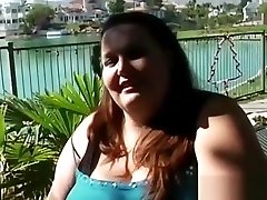 Big fat woman spotted and seduced