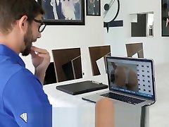 PureMature Asian MILF teen sex grames hard sex with sexy mom fucks computer technician