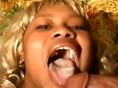 Ebony BBW cum blasters