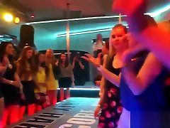 Frisky nymphos get absolutely mad wrong wreak undressed at giant dick dildo party