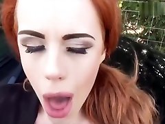 Perfect hitch-hiking teen