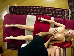 masaje rubia coño arado