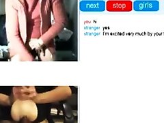 Excitement in a home chat,
