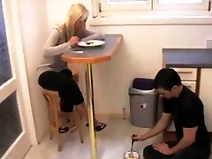 Young Mistress feeding slaves