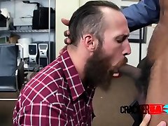Big bearded mom real com needs job so has interracial sex