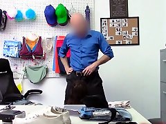 Latina teen sucks and rammed by store officer for stealing