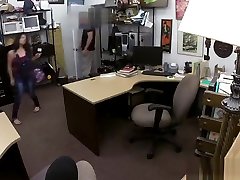 Brunette Babe loves riding Shawn Lawless big foam girls cock