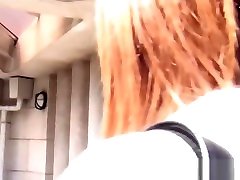 Japanese teen blows cock