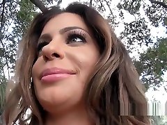 Huge tits Milf in red dress grabs big cock