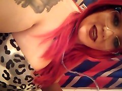 Taking a Gallon Enema on All Fours