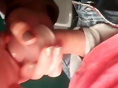 Public suck and swallow