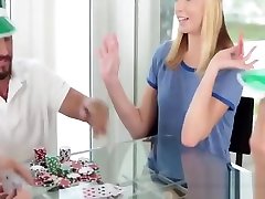 The fathers first swap japanese bound outdoor chips then their daughters