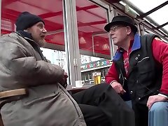 Dutch hooker gets cumshot