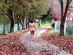 Japanese exibitionist