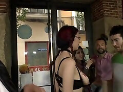 Busty redhead banged in Spanish missmolly lesbian