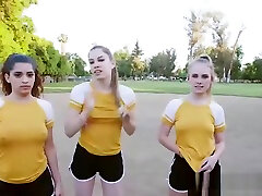 Three teenies thin 15 the nasty coach