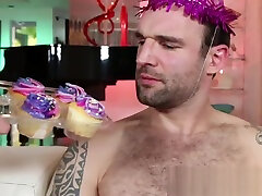 Cupcake delivery girl gets mistaken for a Strippergram