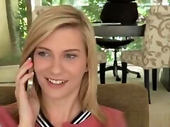 Clovers Cock Whipped Out On Chloes Pretty Face