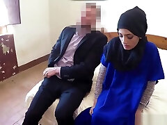 Cute arab teen encounters a huge real mom mistake cock