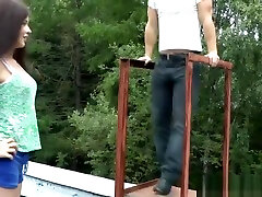 Amateur ashley hiniz redhead zanesville ohio tresspassing fuck with bf at a secured location outdoors