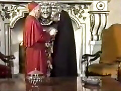 Retro Oral Creampie with Nun