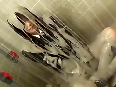 girl bangla forced shower