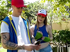Dolly Leigh suck Richies huge poko cock deep throat
